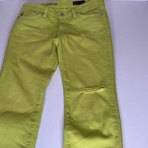 AG the Stilt Cigarette Leg Neon Jean - Picture 14 of 16